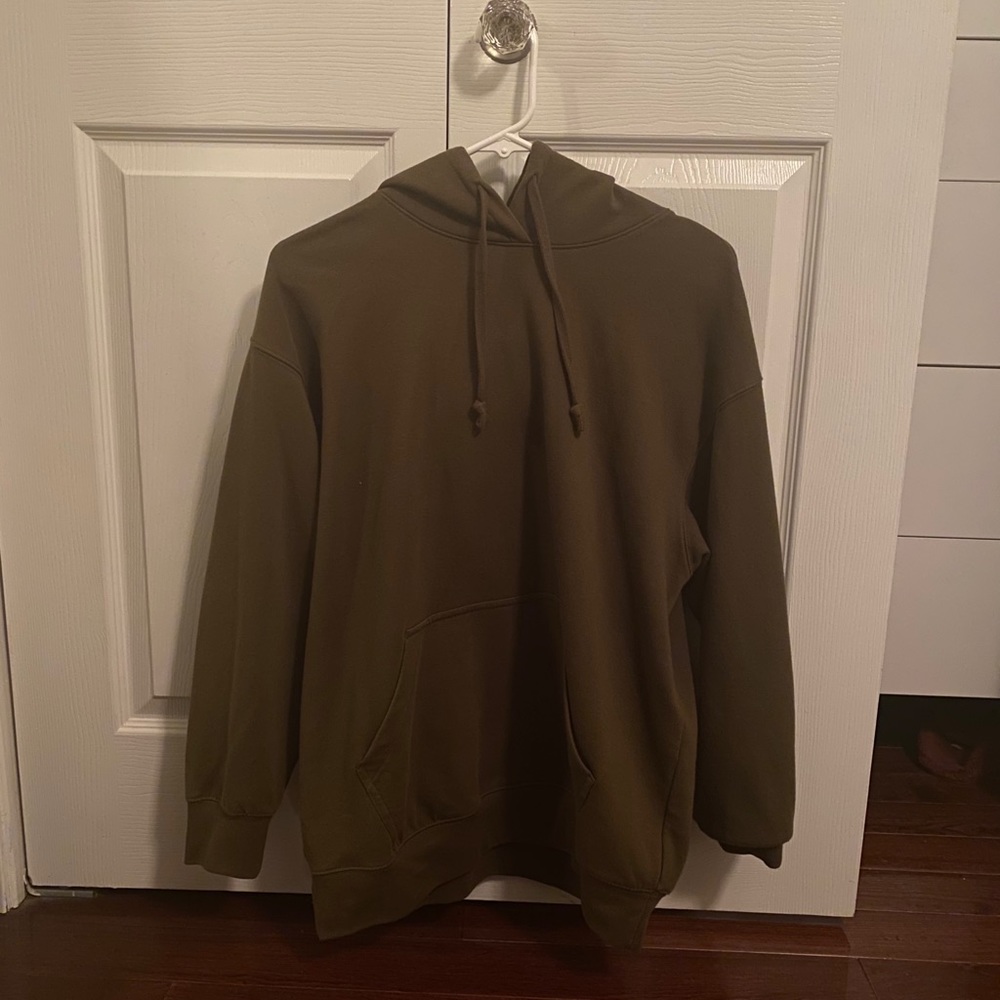 Uniqlo Olive Hoodie
